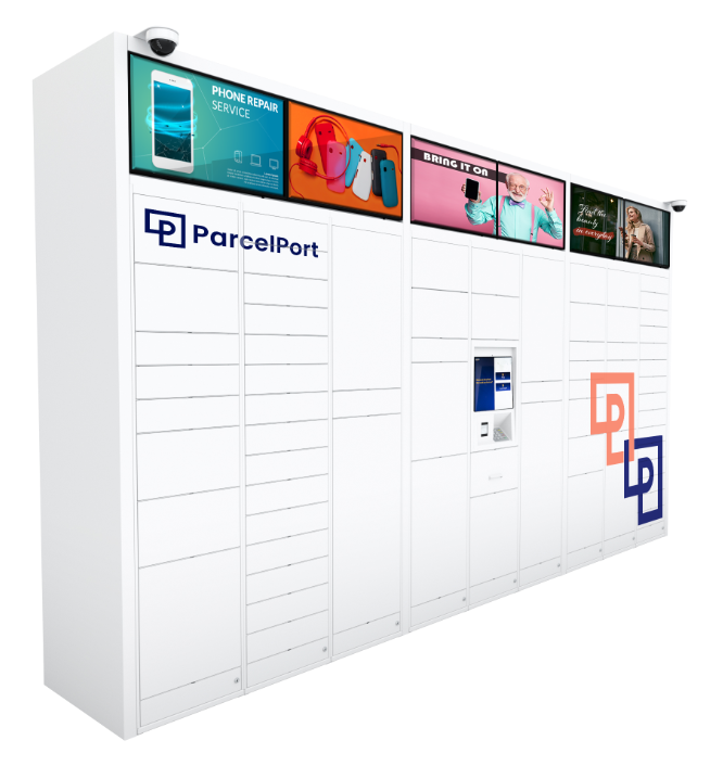 Image of a Parcelport smart locker